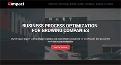 Desktop Screenshot of impactnetworking.com